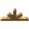 Ekena Millwork Richland Rough Sawn Timber Gable Bracket, Western Red Cedar, 60"W x 30"H x 6"D x 6"F, 12/12 Pitch GBW060X30X0606RIC00RWR - alternate 4